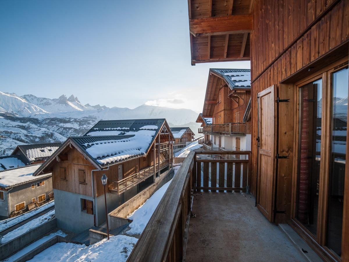 Noemys Chalets Du Hameau Des Aiguilles Aparthotel Albiez-Montrond Buitenkant foto